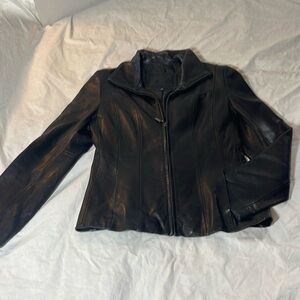 Avanti Leather Jacket with full zipper
